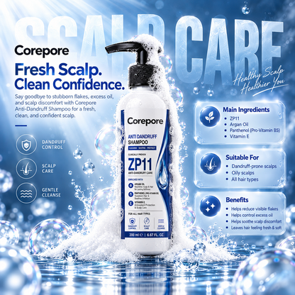 ZP11 + Argan Oil Anti-Dandruff Shampoo