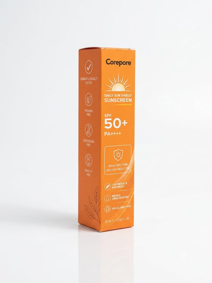SPF 50+ PA++++ Broad-Spectrum UV Protection Sunscreen