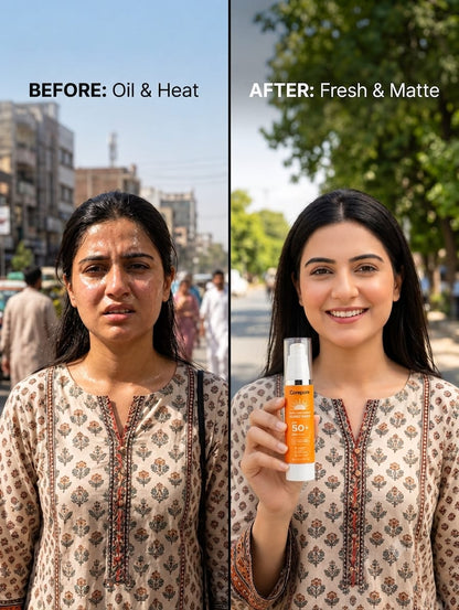 SPF 50+ PA++++ Broad-Spectrum UV Protection Sunscreen