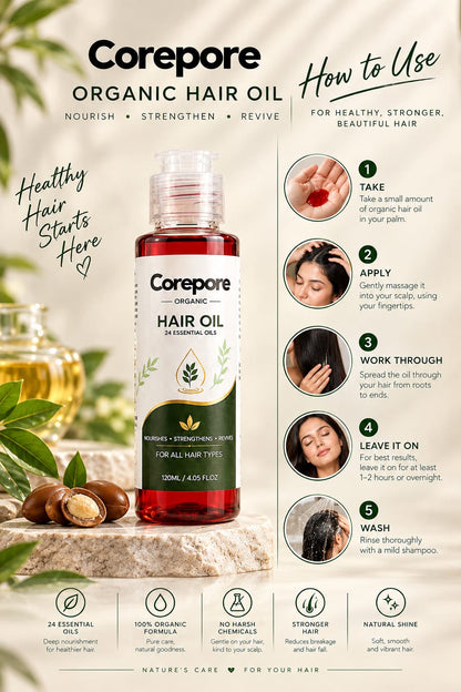 24-Ingredient & Scalp Nourishing Oil